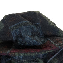 Load image into Gallery viewer, Vintage 90's WOOLRICH Made In USA Patterned Wool Hooded Zip Jacket