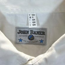 Load image into Gallery viewer, Vintage JOHN BANER Cowboy Western Style Metal Press Stud Long Sleeve Shirt