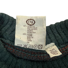 Load image into Gallery viewer, Vintage 90's Angelo Litrico C&A Grandad Patterned Acrylic Wool Knit Sweater Jumper
