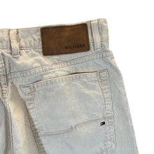 Load image into Gallery viewer, TOMMY HILFIGER Skinny Slim Fit Classic Cream Corduroy Cord Trousers