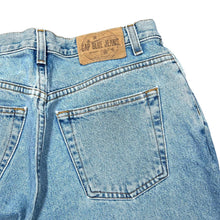 Load image into Gallery viewer, Vintage GAP BLUE JEANS "Reverse Fit" Classic High Waist Mom Blue Denim Jeans