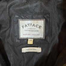 Load image into Gallery viewer, FAT FACE Heritage Range Hooded Dark Brown Wax Jacket