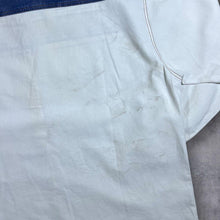 Load image into Gallery viewer, Vintage Forbidden Co. Cowboy Western White Blue Long Sleeve Cotton Shirt