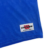 Load image into Gallery viewer, Vintage 90's WILSON Classic Mini Logo Graphic Distressed Faded Blue T-Shirt