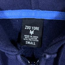 Load image into Gallery viewer, ZOO YORK Colour Block Embroidered Spellout Skater Zip Hoodie