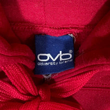 Load image into Gallery viewer, Old Varsity Brand RUTGERS College Embroidered Spellout Polyester Pullover Hoodie