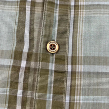 Load image into Gallery viewer, OAKLEY "True Fit" Surfer Skater Plaid Check Short Sleeve Cotton Shirt