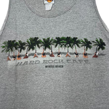 Load image into Gallery viewer, Early 00’s Hard Rock Cafe “Myrtle Beach” Guitar Palm Tree Souvenir Graphic Vest Top