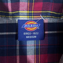Load image into Gallery viewer, Dickies Mini Tab Logo Multi Plaid Check Cotton Blend Long Sleeve Shirt