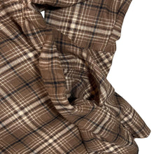 Load image into Gallery viewer, WILD FABLE Brown Lumberjack Plaid Check Long Sleeve Cotton Flannel Shirt