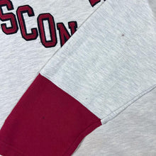 Load image into Gallery viewer, Champion Wisconsin Badgers Embroidered College Lace-Up Hockey Hoodie