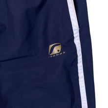 Load image into Gallery viewer, Early 00's Reebok Gold Mini Logo Straight Cuff Tracksuit Bottoms