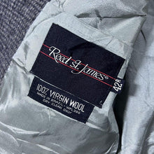 Load image into Gallery viewer, Vintage Reed St. James Made In Brazil Grey Houndstooth Style Sports Coat Blazer