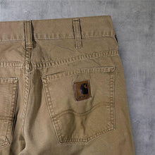 Load image into Gallery viewer, Carhartt Classic Brown Skater Straight Leg Chino Trousers