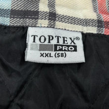 Load image into Gallery viewer, Early 00's TOPTEX PRO Lumberjack Plaid Check Lightly Padded Flannel Over Shirt