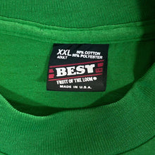 Load image into Gallery viewer, Vintage 90's STEAM & GAS ANTIQUE MACHINERY Souvenir Graphic Green Single Stitch T-Shirt