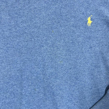 Load image into Gallery viewer, Early 00's POLO RALPH LAUREN Classic Merino Wool Blue Knit V-Neck Sweater Jumper