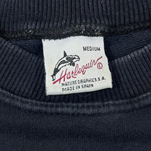 Load image into Gallery viewer, Vintage 90's HARLEQUIN Wolf Animal Nature Wildlife Graphic Crewneck Sweatshirt