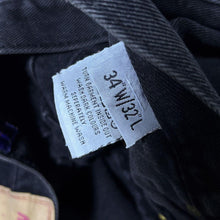 Load image into Gallery viewer, Early 00's Reefer Skater Surfer Black Straight Leg Cotton Denim Jeans