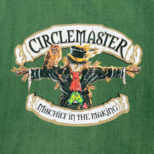 Load image into Gallery viewer, Vintage CIRCLEMASTER "Mischief In The Making" Beer Drinks Promo Spellout Graphic Faded T-Shirt