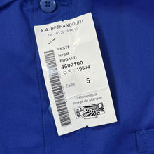 Load image into Gallery viewer, Vintage Classic Essential Blue French Chore Worker Jacket