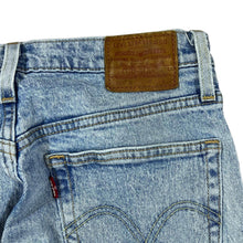 Load image into Gallery viewer, LEVI'S 501 S Classic Blue Denim Button Fly Skinny Jeans
