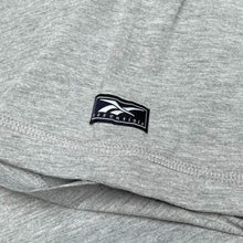 Load image into Gallery viewer, Early 00’s Reebok Essentials Embroidered Mini Logo Spellout V-Neck Grey T-Shirt