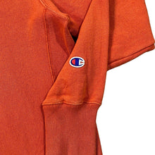 Load image into Gallery viewer, Vintage CHAMPION Reverse Weave Classic Embroidered Mini Logo Orange Crewneck Sweatshirt
