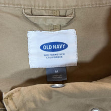 Load image into Gallery viewer, OLD NAVY Classic Beige Cotton Lightweight Zip Jacket