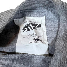 Load image into Gallery viewer, Early 00's Akwa Tek ARMY Logo Spellout Graphic Grey Long Sleeve T-Shirt