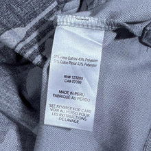 Load image into Gallery viewer, Travis Mathew "Topgolf" Hawaiian Camo Grey Patterned Pima Cotton Blend Golf Polo Shirt