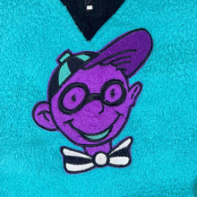 Load image into Gallery viewer, Vintage 90's Crazy Abstract Colour Block 1/4 Zip Pullover Fleece Sweatshirt