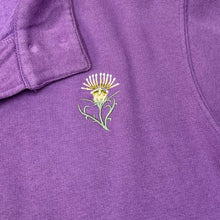 Load image into Gallery viewer, Vintage DAMART Embroidered Floral Flower Motif Button Down Sweatshirt