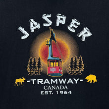Load image into Gallery viewer, Early 00’s Jasper Tramway “Canada” Souvenir Spellout Graphic Black T-Shirt