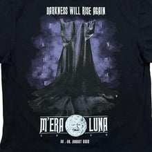 Load image into Gallery viewer, M'ERA LUNA (2020) "Darkness Will Rise Again" Heavy Metal Hard Rock Music Band Festival Graphic T-Shirt
