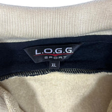 Load image into Gallery viewer, Early 00's L.O.G.G. SPORT Colour Block 1/4 Zip Towelling Fleece Sweatshirt