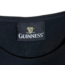 Load image into Gallery viewer, Early 00's GUINNESS "Brewed In Dublin" Toucan Mascot Logo Graphic Black T-Shirt