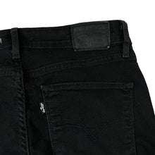 Load image into Gallery viewer, LEVI'S Black Tab "721 High Rise Skinny" Black Denim Jeans