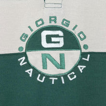 Load image into Gallery viewer, Early 00's GIORGIO Local Boyz "Giorgio Nautical" Embroidered Logo spellout Striped Polo Shirt