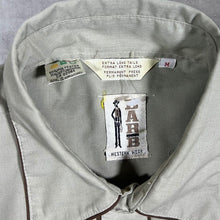 Load image into Gallery viewer, Vintage 80's Barb Western Wear Cowboy Beige Pearl Snap Popper Long Sleeve Shirt