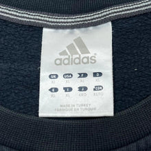 Load image into Gallery viewer, ADIDAS Three Stripe Classic Essential Embroidered Mini Logo Crewneck Sweatshirt