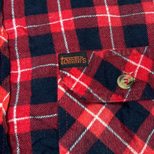Load image into Gallery viewer, Vintage Tommi's Tartan Lumberjack Plaid Check Lightly Padded Flannel Over Shirt