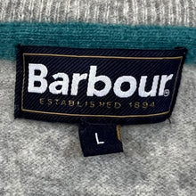 Load image into Gallery viewer, BARBOUR Classic Basic Embroidered Mini Logo Lambswool Knit Crewneck Sweater Jumper