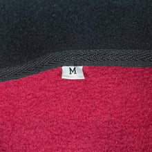 Load image into Gallery viewer, Vintage NORTH EAST Embroidered Spellout Red 1/4 Zip Pullover Fleece Sweatshirt