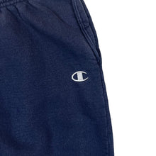 Load image into Gallery viewer, CHAMPION Classic Embroidered Mini Logo Navy Blue Sweatpants Joggers