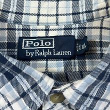 Load image into Gallery viewer, Early 00's POLO RALPH LAUREN Classic Plaid Check Long Sleeve Flannel Cotton Shirt