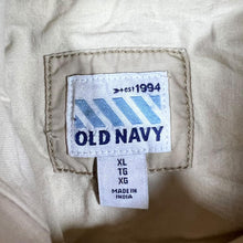 Load image into Gallery viewer, OLD NAVY Classic Beige Hooded Zip Windbreaker Parka Jacket