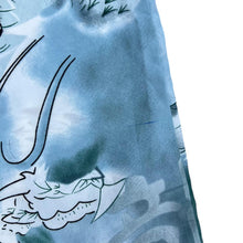 Load image into Gallery viewer, Early 00's GUO LHI TING Gothic Y2K Traditional Dragon Graphic Open Collar Short Sleeve Shirt