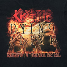Load image into Gallery viewer, KREATOR "Dying Alive" ~Graphic Spellout Thrash Heavy Metal Music Band T-Shirt