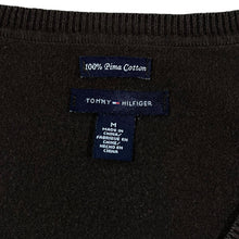 Load image into Gallery viewer, TOMMY HILFIGER "100% Pima Cotton" Argyle Golf Check Deep V-Neck Knit Sweater Jumper